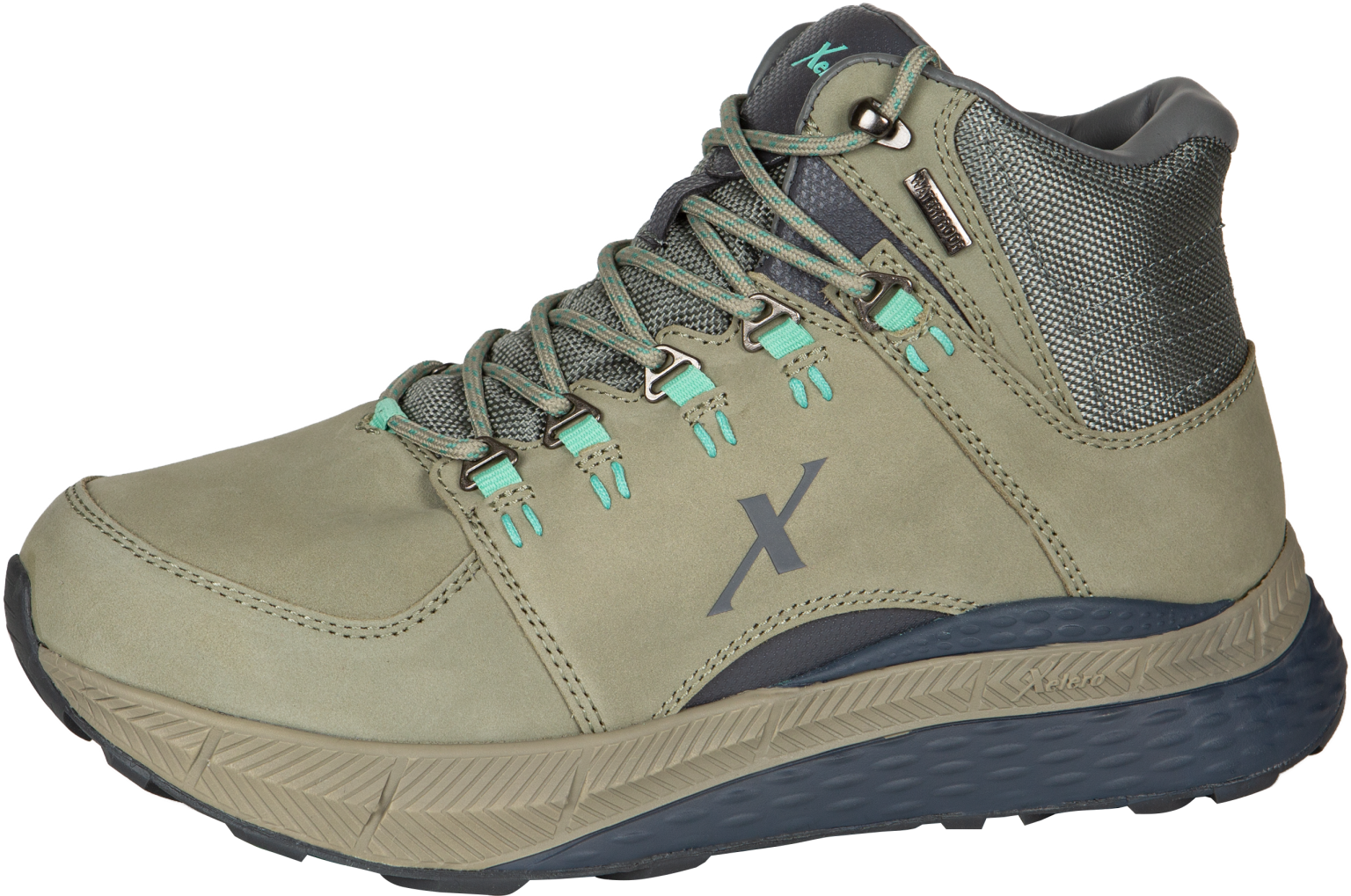 Steadfast Hiker Hi Women's Stone/Spearmint X71252 Xelero Shoes