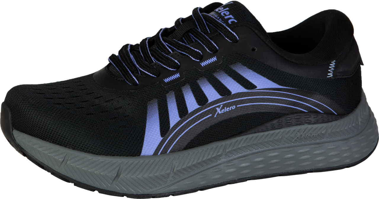 Steadfast II Women's Black/Violet X92408 | Xelero Shoes