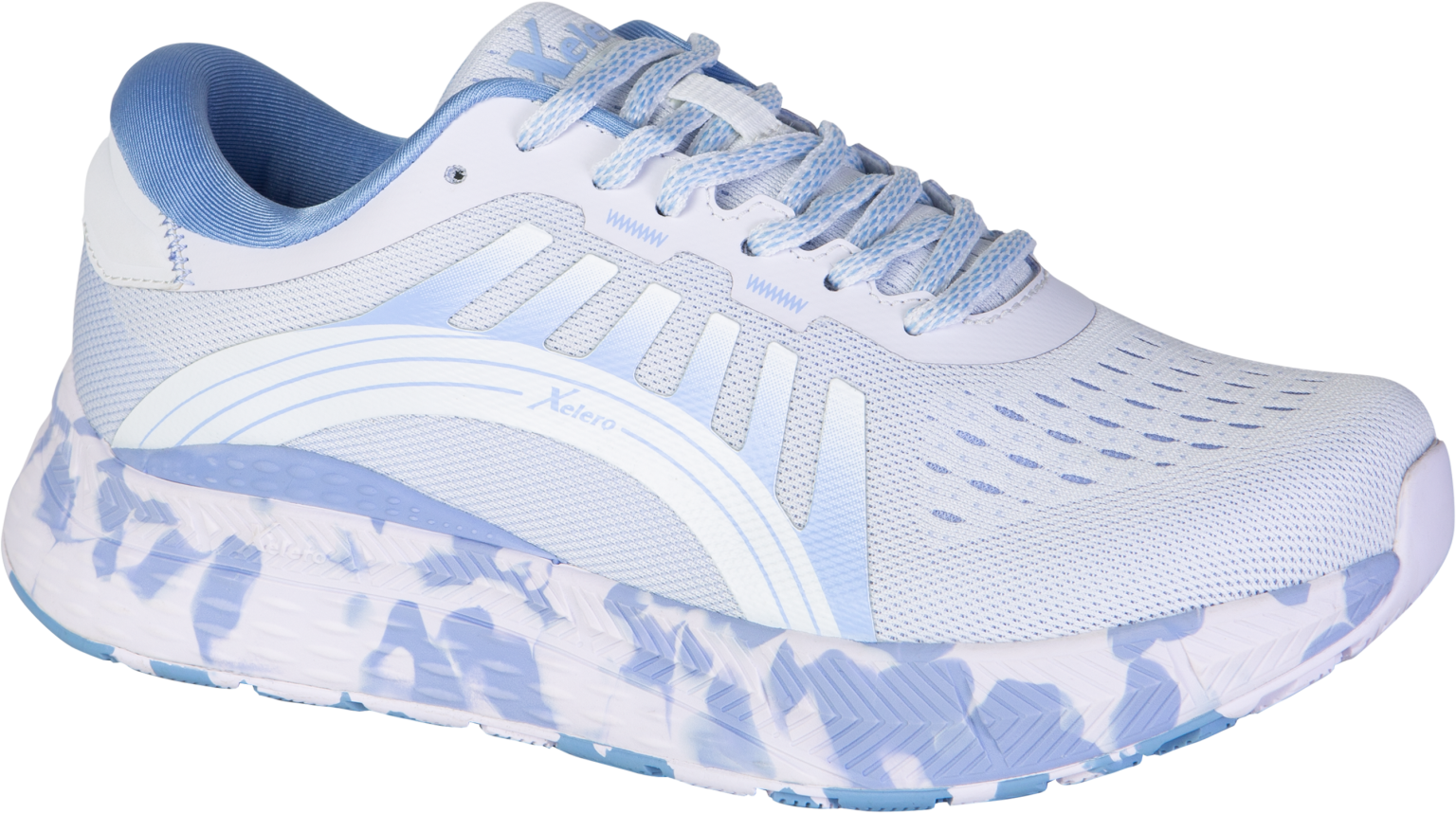 Steadfast ll Recycled Women's White/Carolina Blue X92424 Xelero Shoes