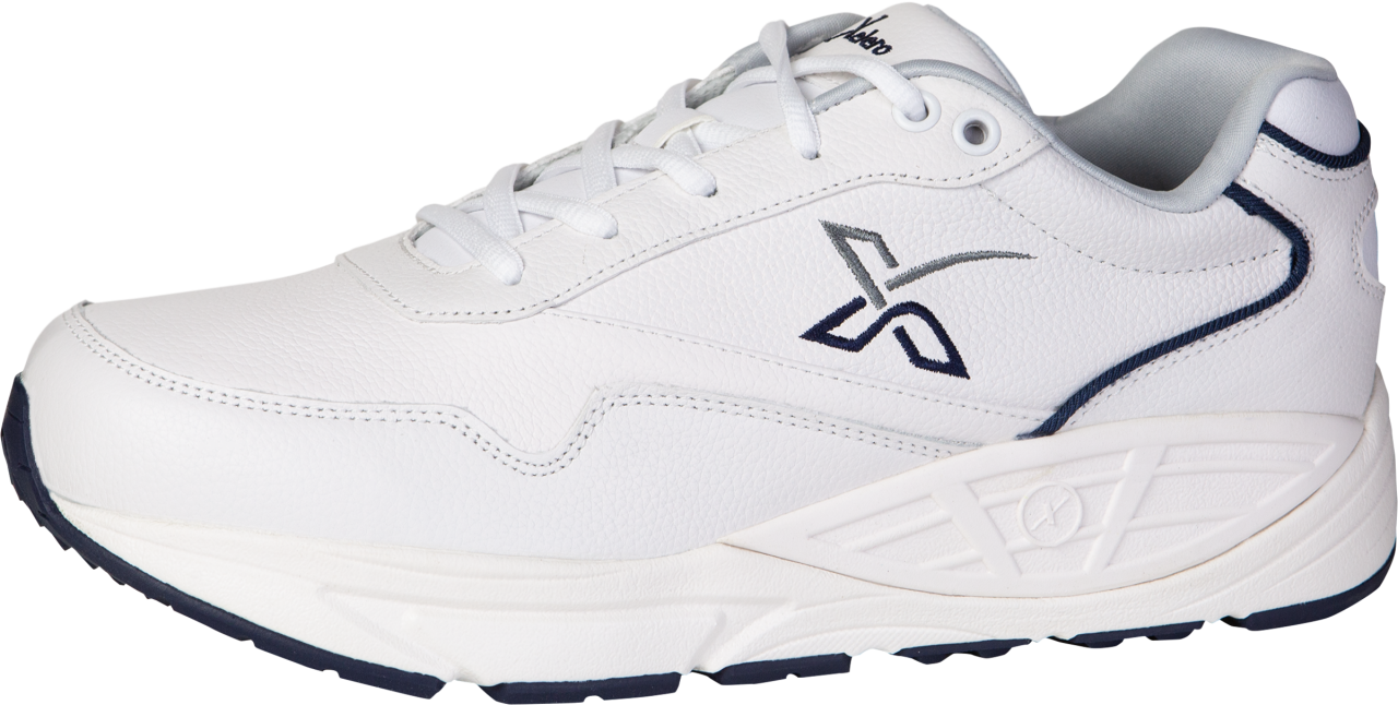 Matrix V Men's White/Navy Leather X36511 | Xelero Shoes