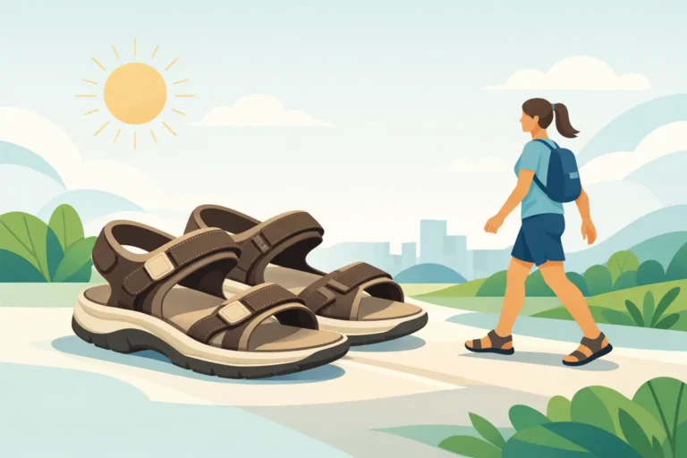 Supportive Sandals for Walking All Day