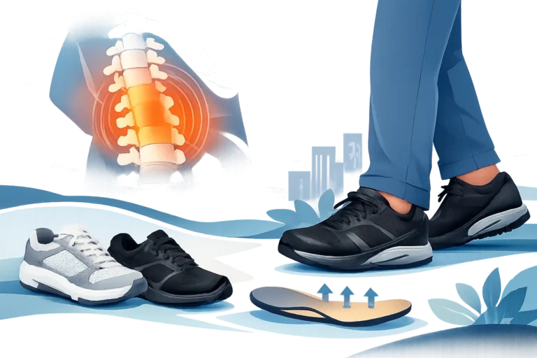 How Supportive Shoes for Back Pain Help