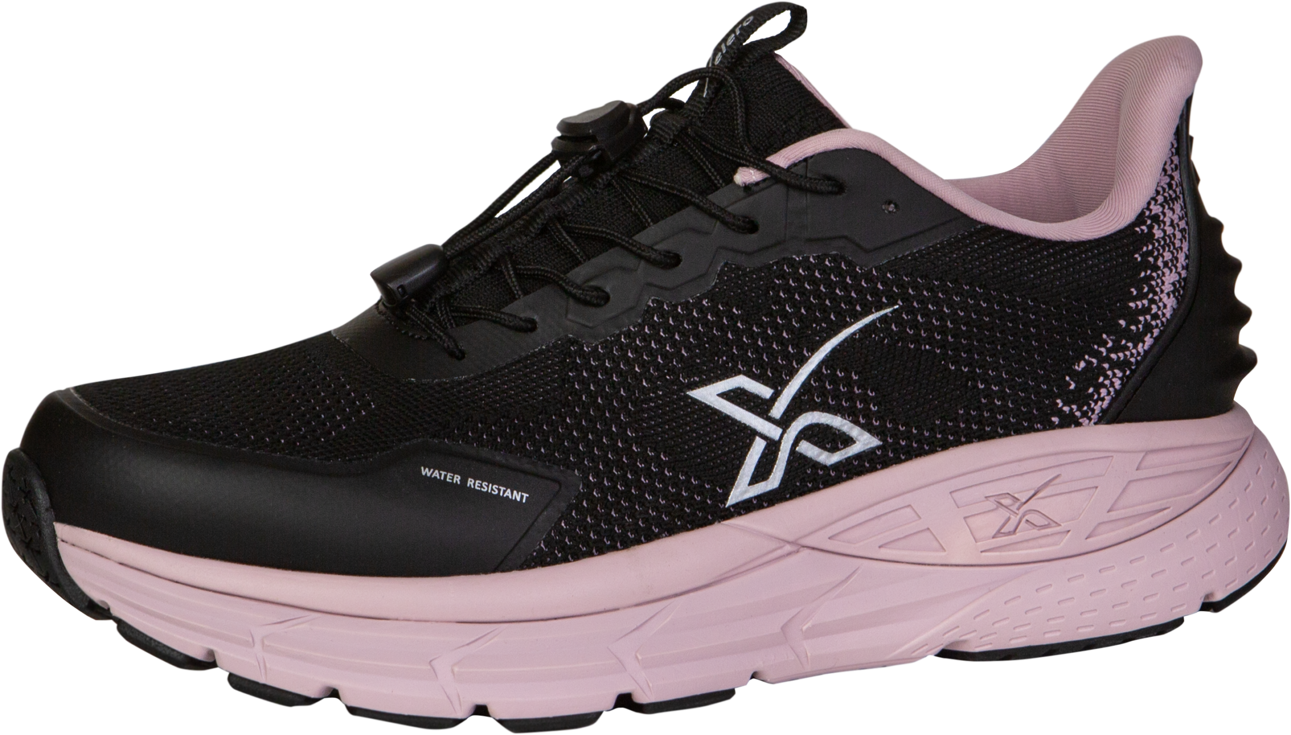 X-GPS Slip On WR Women's Jet Black/Dusty Rose XR622 - Image 2