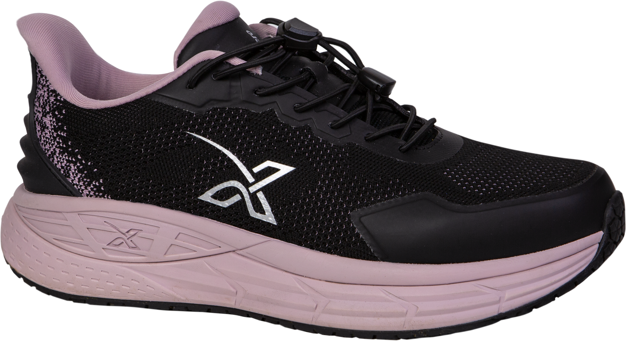 X-GPS Slip On WR Women's Jet Black/Dusty Rose XR622